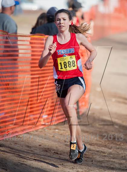 Thumbnail 3 in CIF State Cross Country Championships (Girls D2) photogallery.