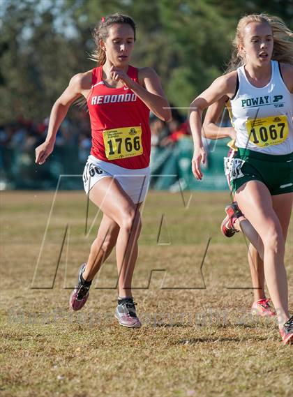 Thumbnail 3 in CIF State Cross Country Championships (Girls D2) photogallery.