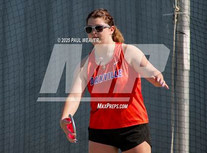 Thumbnail 3 in Danville, Meadowbrook Christian, Central Columbia (Girls Discus) photogallery.