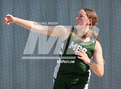 Thumbnail 1 in Danville, Meadowbrook Christian, Central Columbia (Girls Discus) photogallery.