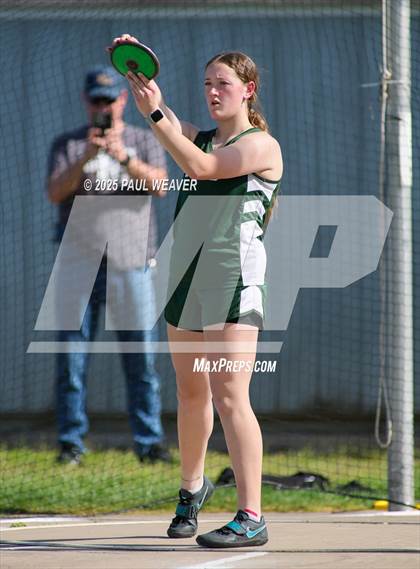Thumbnail 2 in Danville, Meadowbrook Christian, Central Columbia (Girls Discus) photogallery.