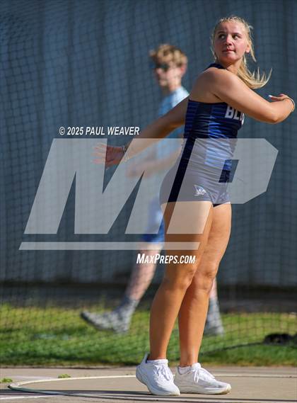 Thumbnail 3 in Danville, Meadowbrook Christian, Central Columbia (Girls Discus) photogallery.