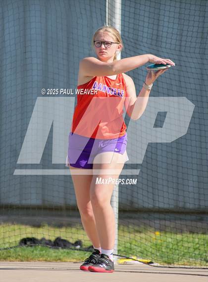 Thumbnail 3 in Danville, Meadowbrook Christian, Central Columbia (Girls Discus) photogallery.