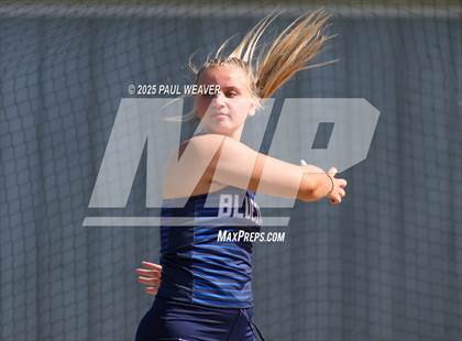 Thumbnail 2 in Danville, Meadowbrook Christian, Central Columbia (Girls Discus) photogallery.