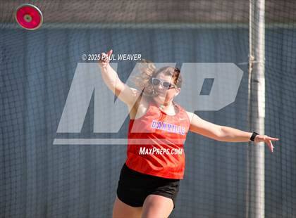 Thumbnail 2 in Danville, Meadowbrook Christian, Central Columbia (Girls Discus) photogallery.
