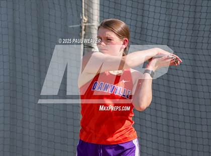 Thumbnail 3 in Danville, Meadowbrook Christian, Central Columbia (Girls Discus) photogallery.