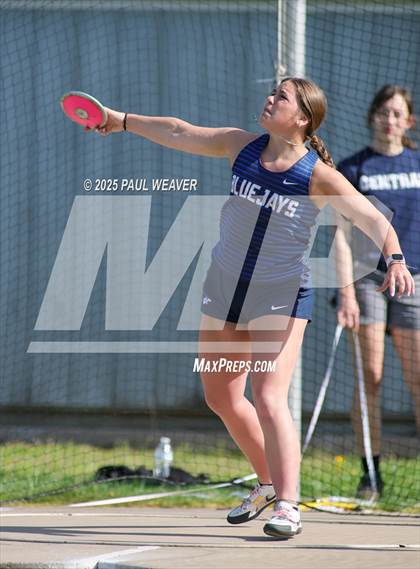 Thumbnail 3 in Danville, Meadowbrook Christian, Central Columbia (Girls Discus) photogallery.