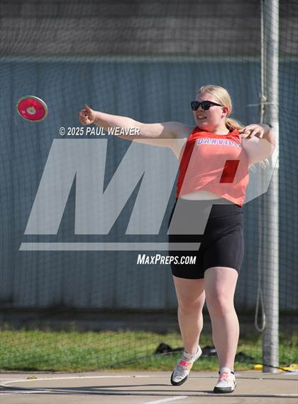 Thumbnail 3 in Danville, Meadowbrook Christian, Central Columbia (Girls Discus) photogallery.