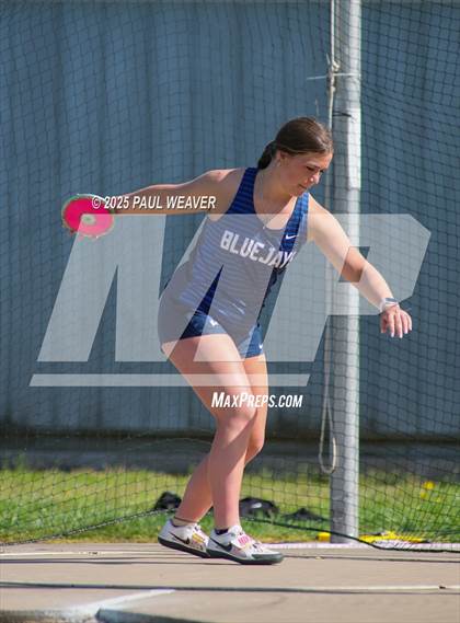 Thumbnail 1 in Danville, Meadowbrook Christian, Central Columbia (Girls Discus) photogallery.
