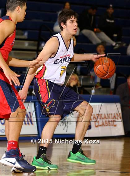 Thumbnail 2 in Findlay Prep vs. Mainland Eagles NZ (Tarkanian Classic) photogallery.