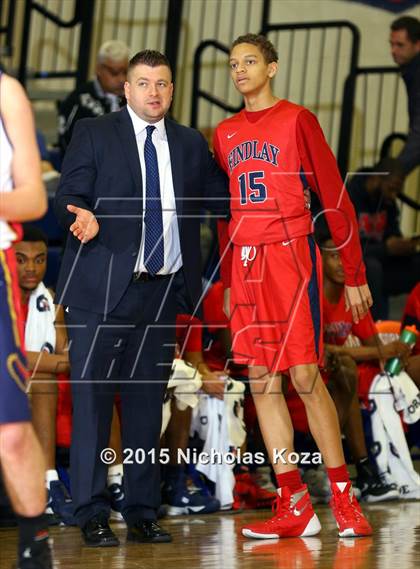 Thumbnail 2 in Findlay Prep vs. Mainland Eagles NZ (Tarkanian Classic) photogallery.