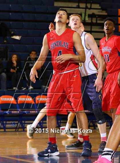 Thumbnail 2 in Findlay Prep vs. Mainland Eagles NZ (Tarkanian Classic) photogallery.