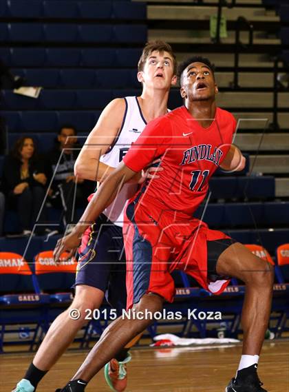 Thumbnail 1 in Findlay Prep vs. Mainland Eagles NZ (Tarkanian Classic) photogallery.