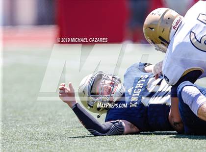 Thumbnail 2 in Notre Dame (SO) vs. Desert Vista (Honor Bowl) photogallery.