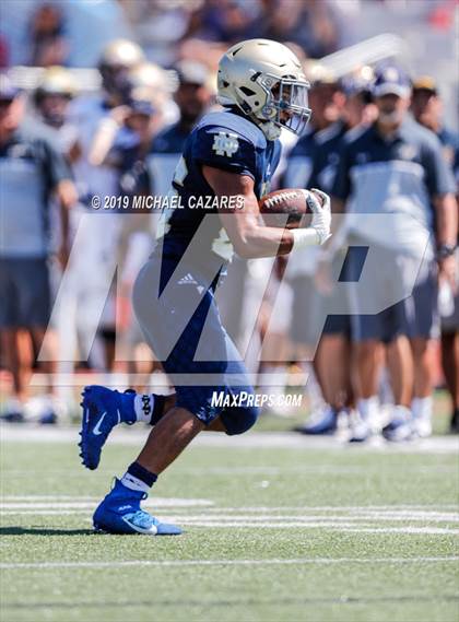 Thumbnail 3 in Notre Dame (SO) vs. Desert Vista (Honor Bowl) photogallery.
