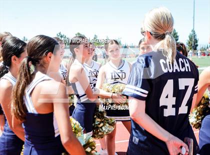 Thumbnail 1 in Notre Dame (SO) vs. Desert Vista (Honor Bowl) photogallery.