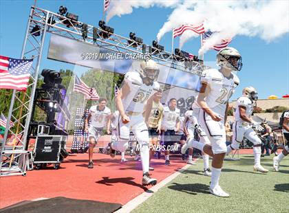 Thumbnail 1 in Notre Dame (SO) vs. Desert Vista (Honor Bowl) photogallery.