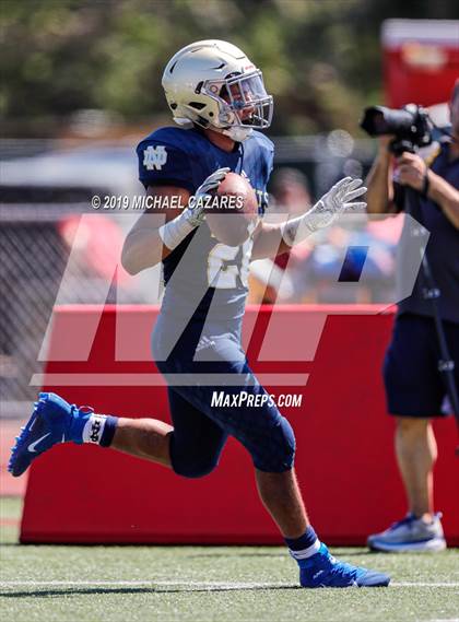 Thumbnail 2 in Notre Dame (SO) vs. Desert Vista (Honor Bowl) photogallery.