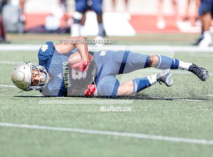 Thumbnail 3 in Notre Dame (SO) vs. Desert Vista (Honor Bowl) photogallery.
