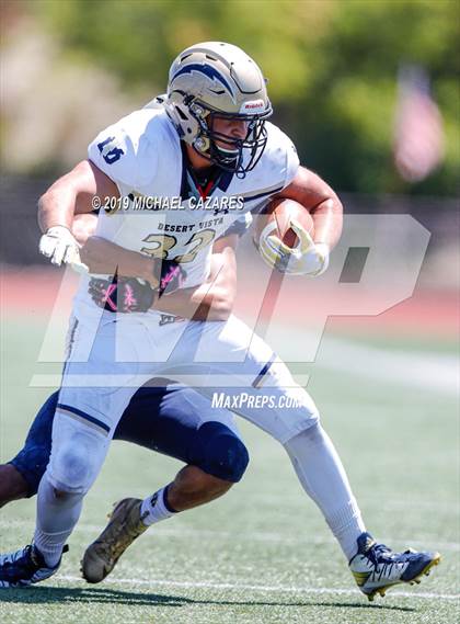 Thumbnail 3 in Notre Dame (SO) vs. Desert Vista (Honor Bowl) photogallery.