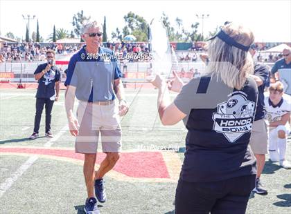 Thumbnail 3 in Notre Dame (SO) vs. Desert Vista (Honor Bowl) photogallery.