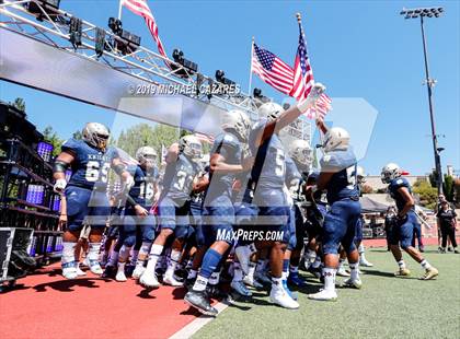 Thumbnail 2 in Notre Dame (SO) vs. Desert Vista (Honor Bowl) photogallery.