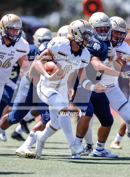Thumbnail 3 in Notre Dame (SO) vs. Desert Vista (Honor Bowl) photogallery.