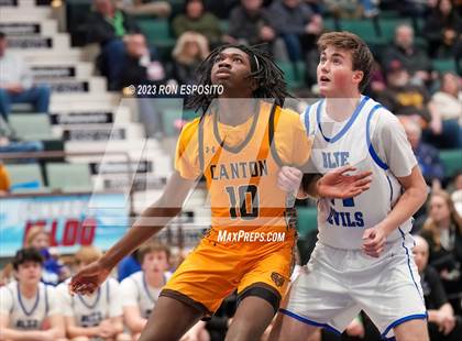 Thumbnail 3 in Canton vs Haldane (NYSPHSAA Class C Semifinal) photogallery.