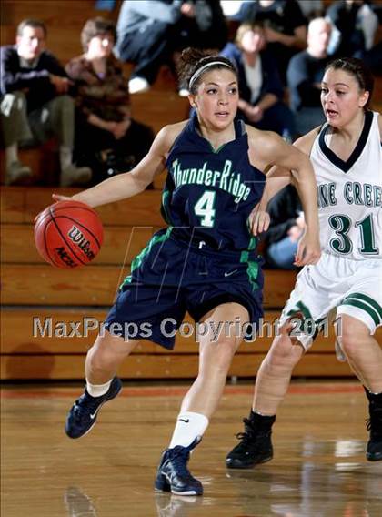 Thumbnail 2 in ThunderRidge vs Pine Creek (Regis Holiday Classic) photogallery.