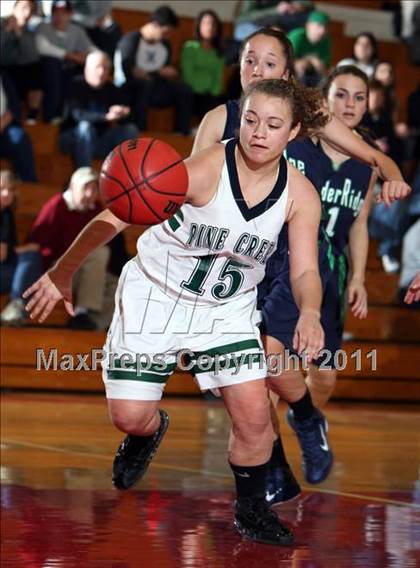 Thumbnail 3 in ThunderRidge vs Pine Creek (Regis Holiday Classic) photogallery.