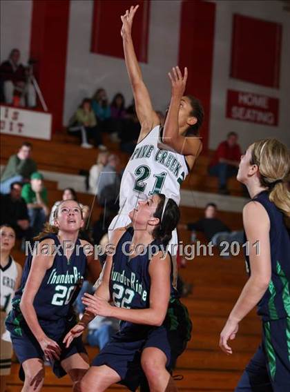 Thumbnail 1 in ThunderRidge vs Pine Creek (Regis Holiday Classic) photogallery.