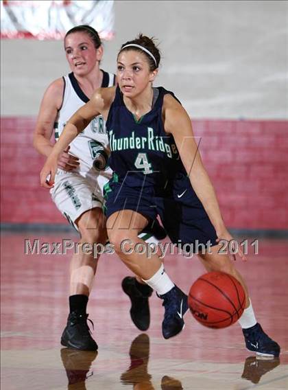 Thumbnail 3 in ThunderRidge vs Pine Creek (Regis Holiday Classic) photogallery.