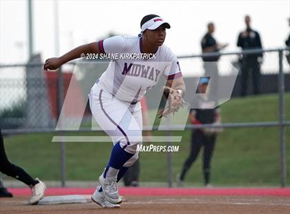 Thumbnail 3 in Midway vs Mansfield Legacy (UIL Regional Quarterfinal) photogallery.