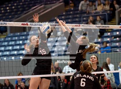 Thumbnail 2 in Forest Park vs. Leland (MHSAA Division 4 Semifinal) photogallery.