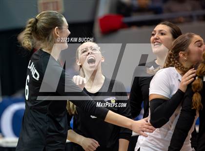 Thumbnail 3 in Forest Park vs. Leland (MHSAA Division 4 Semifinal) photogallery.