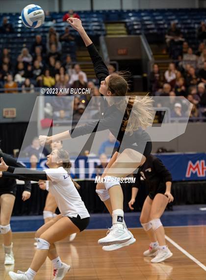 Thumbnail 3 in Forest Park vs. Leland (MHSAA Division 4 Semifinal) photogallery.