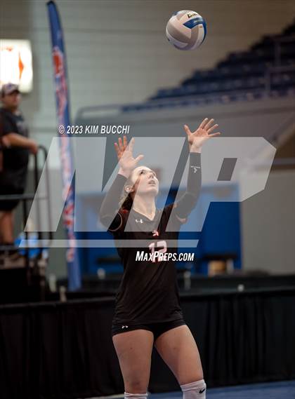 Thumbnail 3 in Forest Park vs. Leland (MHSAA Division 4 Semifinal) photogallery.