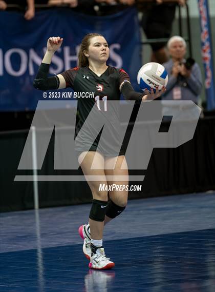 Thumbnail 1 in Forest Park vs. Leland (MHSAA Division 4 Semifinal) photogallery.