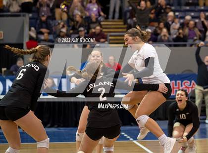 Thumbnail 2 in Forest Park vs. Leland (MHSAA Division 4 Semifinal) photogallery.