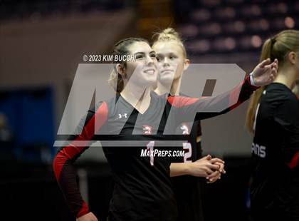 Thumbnail 1 in Forest Park vs. Leland (MHSAA Division 4 Semifinal) photogallery.