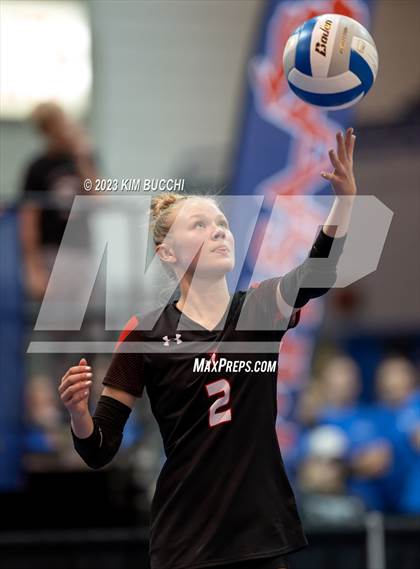 Thumbnail 2 in Forest Park vs. Leland (MHSAA Division 4 Semifinal) photogallery.