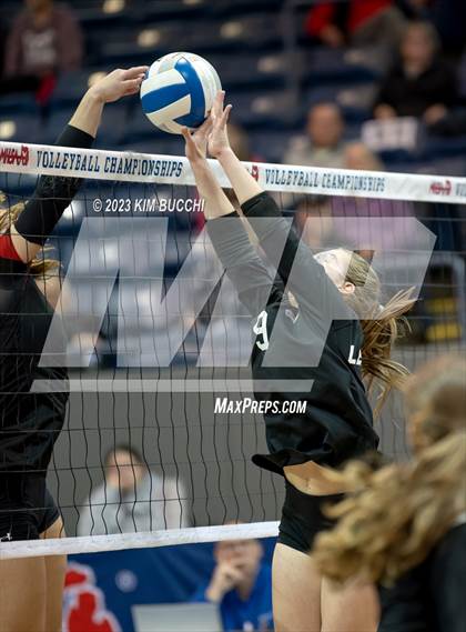 Thumbnail 1 in Forest Park vs. Leland (MHSAA Division 4 Semifinal) photogallery.