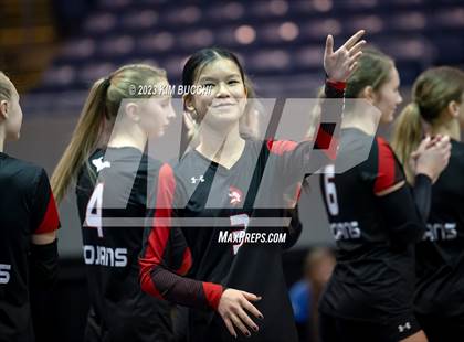 Thumbnail 3 in Forest Park vs. Leland (MHSAA Division 4 Semifinal) photogallery.