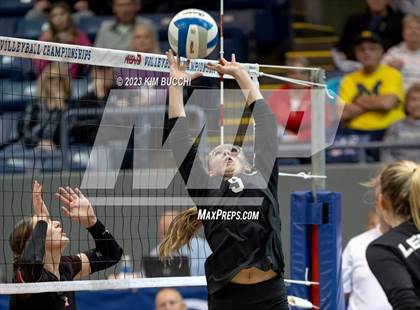 Thumbnail 2 in Forest Park vs. Leland (MHSAA Division 4 Semifinal) photogallery.
