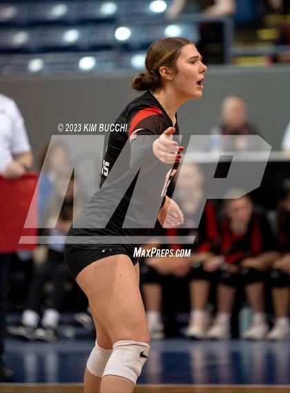 Thumbnail 1 in Forest Park vs. Leland (MHSAA Division 4 Semifinal) photogallery.
