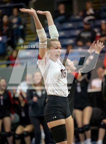 Thumbnail 3 in Forest Park vs. Leland (MHSAA Division 4 Semifinal) photogallery.