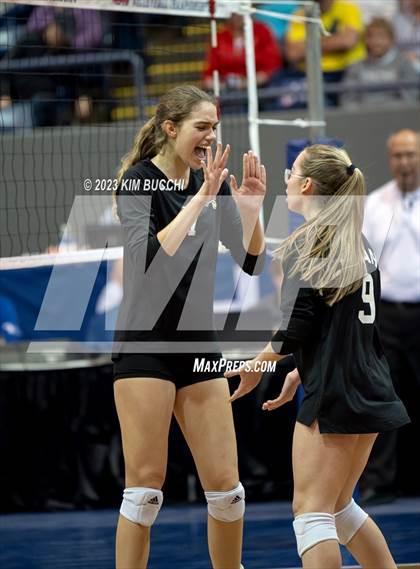 Thumbnail 2 in Forest Park vs. Leland (MHSAA Division 4 Semifinal) photogallery.