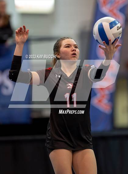 Thumbnail 3 in Forest Park vs. Leland (MHSAA Division 4 Semifinal) photogallery.