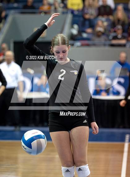 Thumbnail 2 in Forest Park vs. Leland (MHSAA Division 4 Semifinal) photogallery.