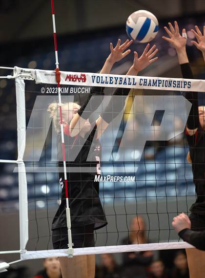 Thumbnail 3 in Forest Park vs. Leland (MHSAA Division 4 Semifinal) photogallery.
